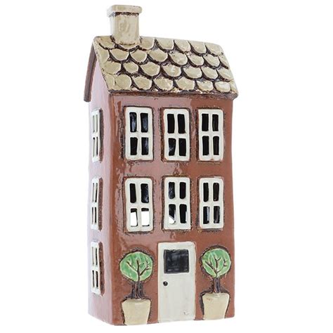 traditional garden house pottery tea light